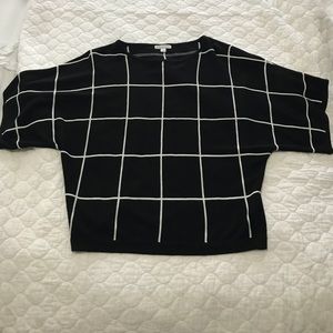 New York & Company checkered sweater